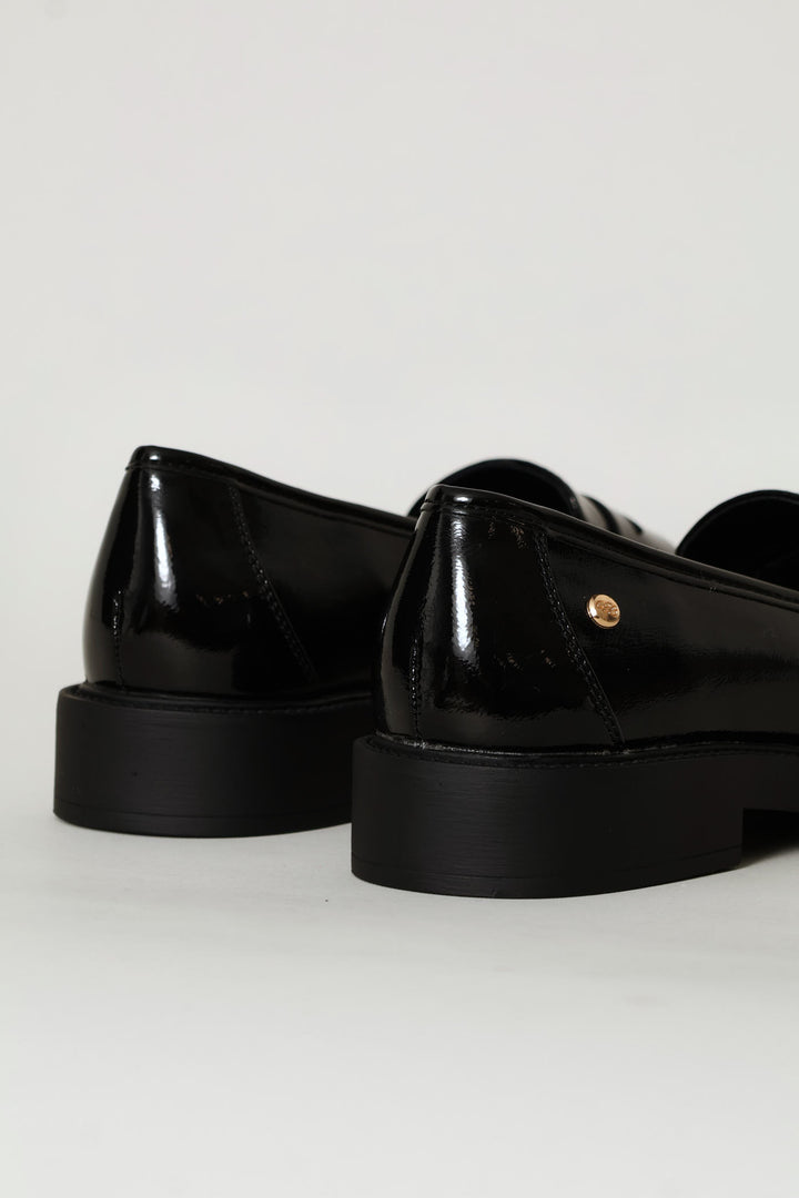 Patent Loafer - Black