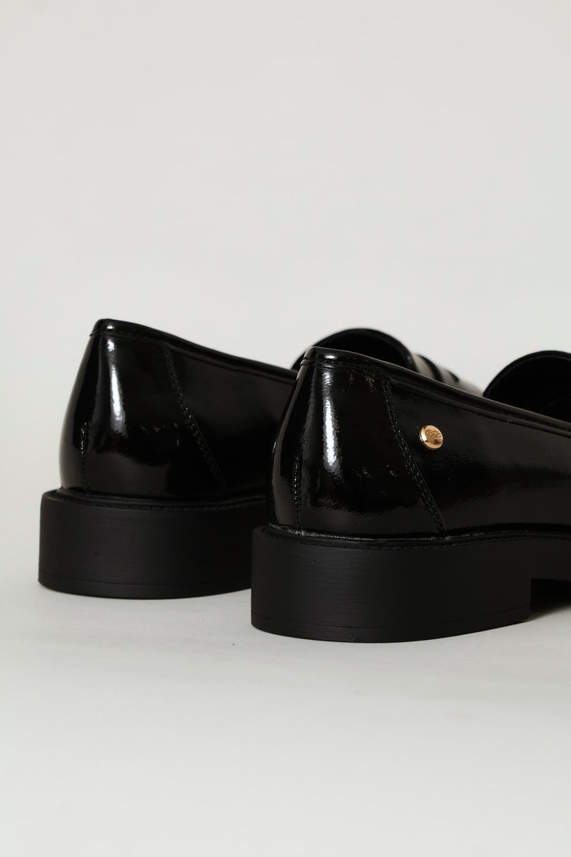Patent Loafer - Black