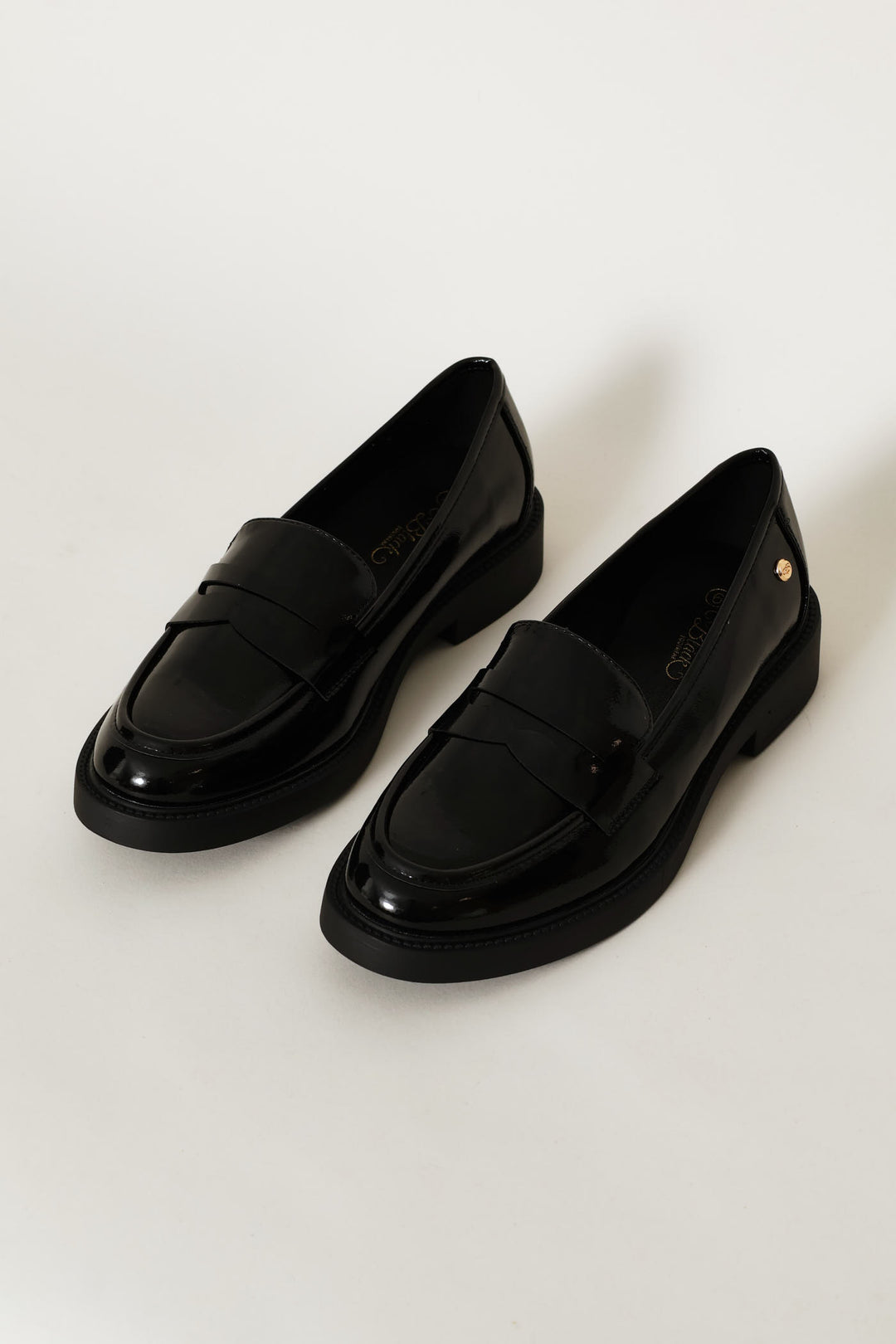 Patent Loafer - Black