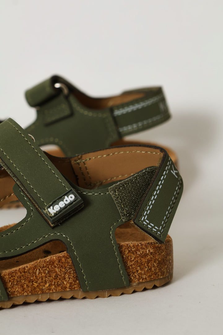 Keedo Boys Adventure Health Sandal - Olive