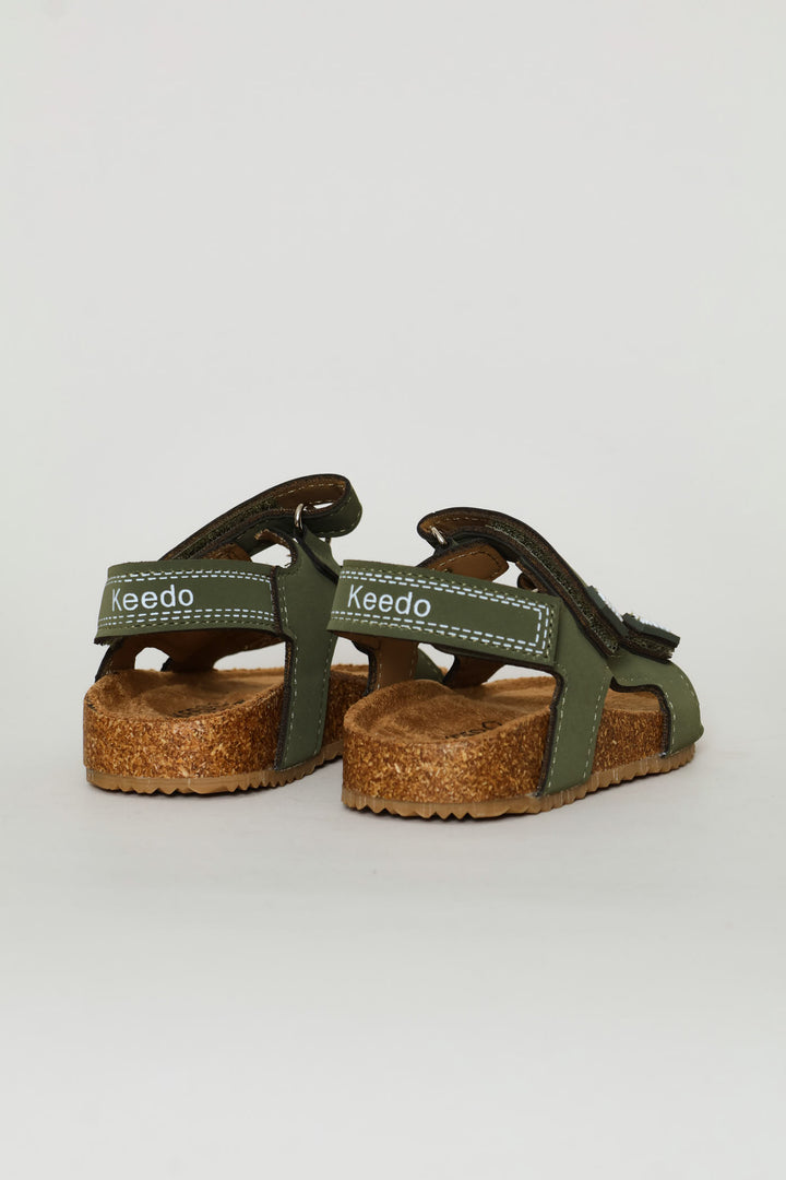 Keedo Boys Adventure Health Sandal - Olive