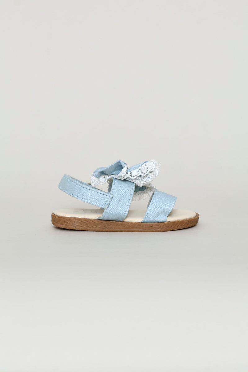 Pre-Girls Bow Sandal - Blue