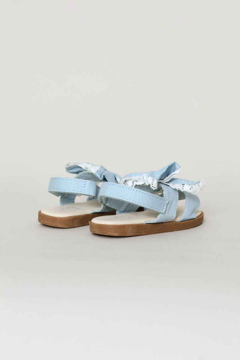 Pre-Girls Bow Sandal - Blue