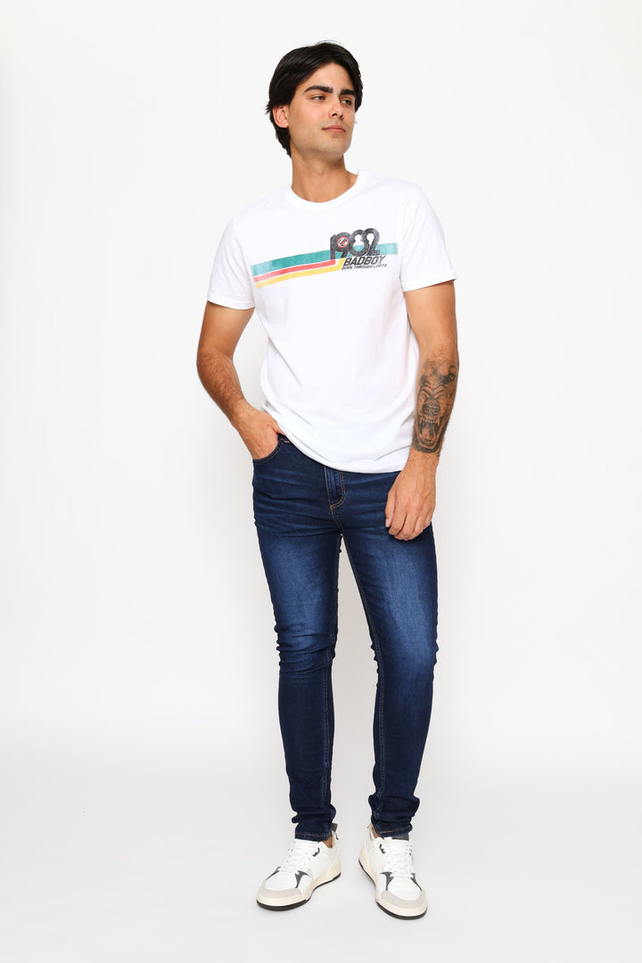 Retro 1982 Tee - White