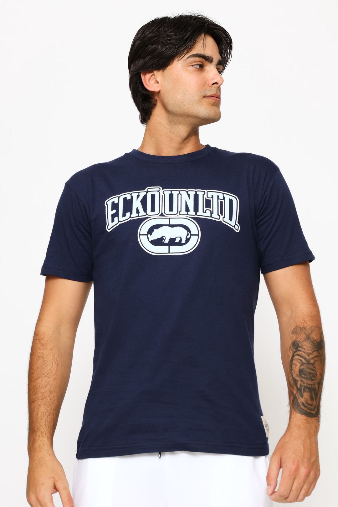 Tonal Tee - Navy