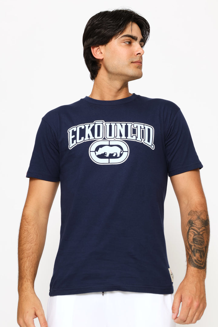 Tonal Tee - Navy