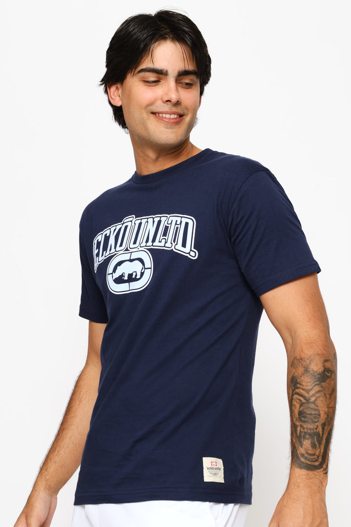 Tonal Tee - Navy