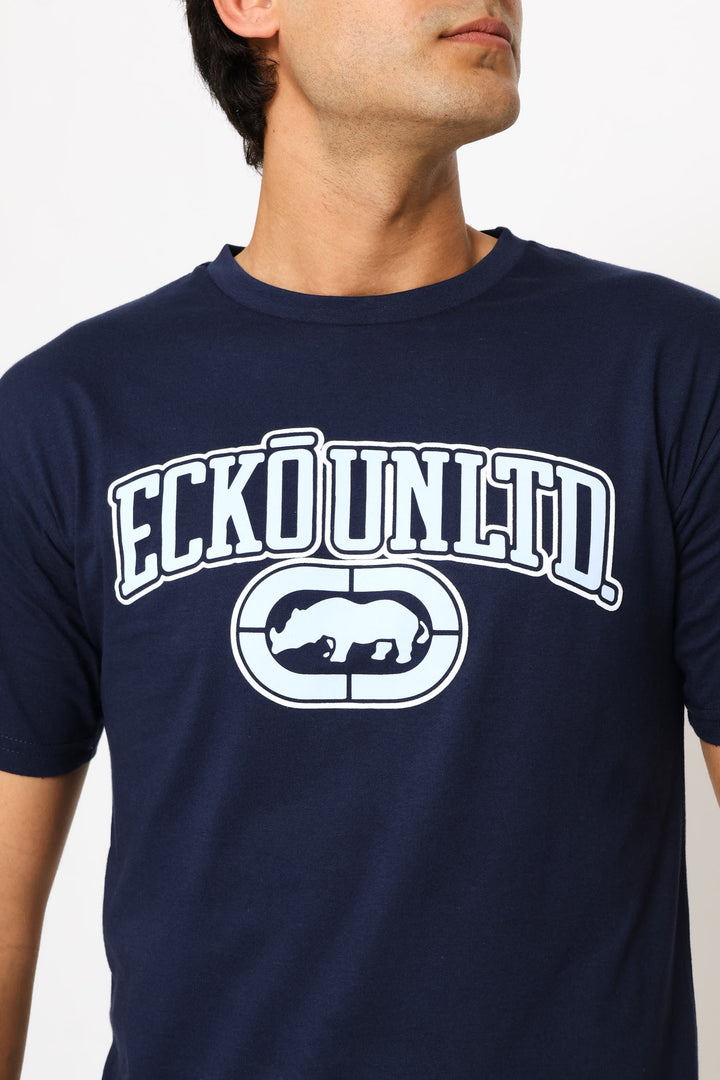 Tonal Tee - Navy