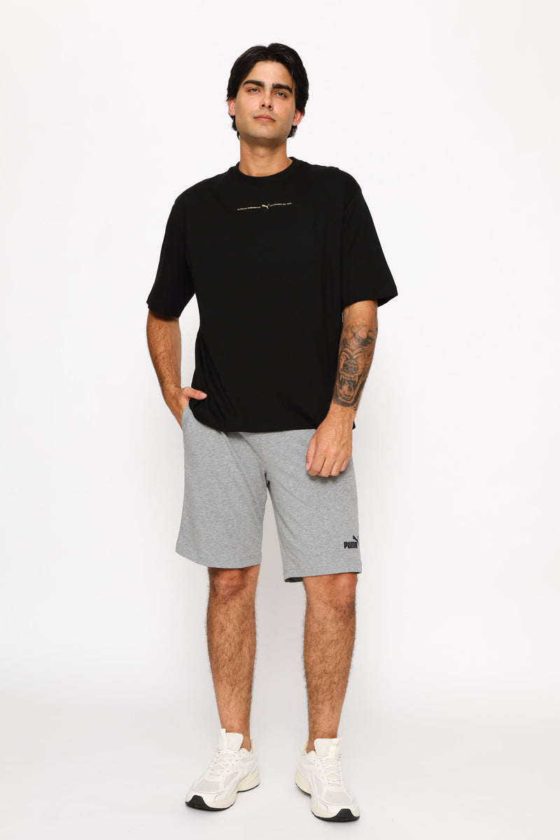 Graphics Boxy Foil Tee - Black