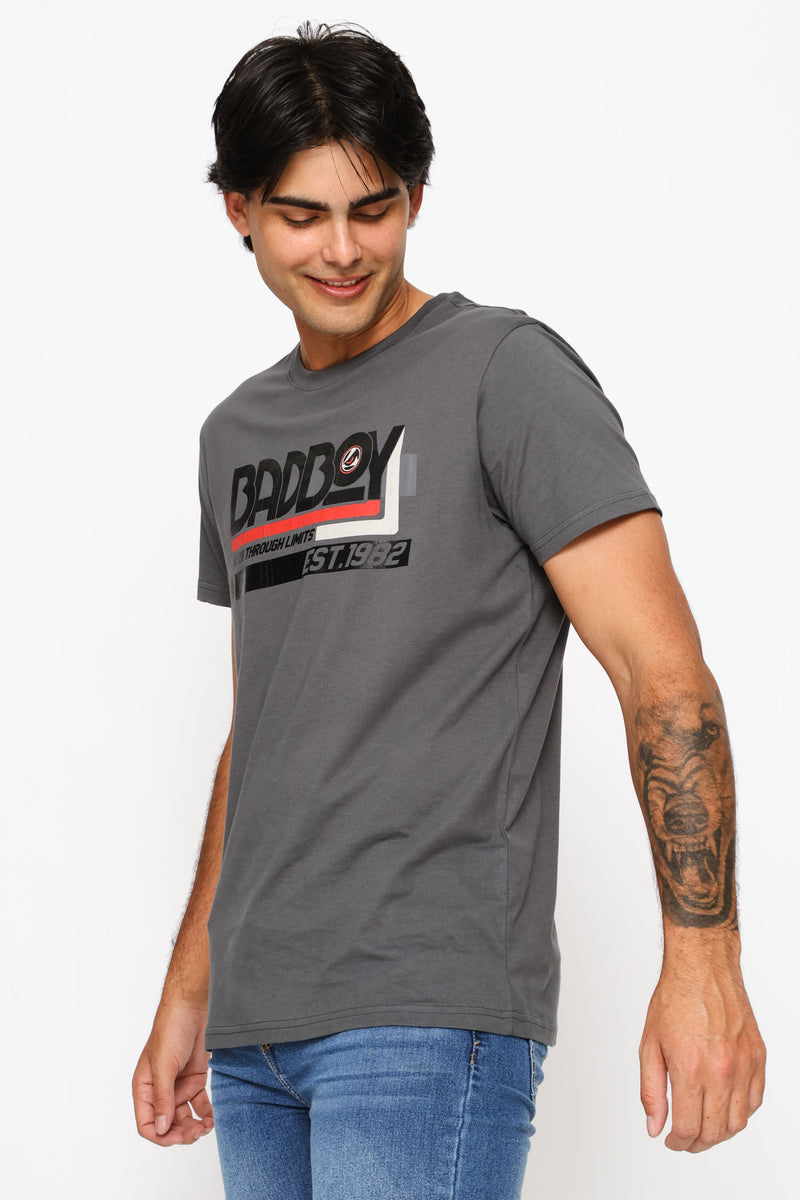 Burn Tee - Charcoal