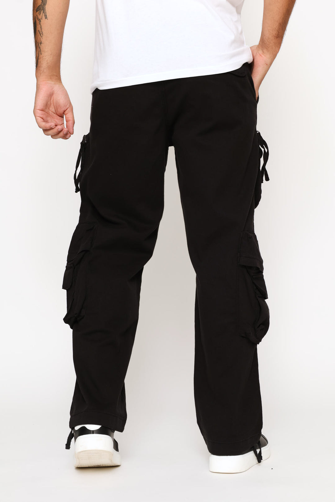 Big Multipocket Cargo Pants - Black