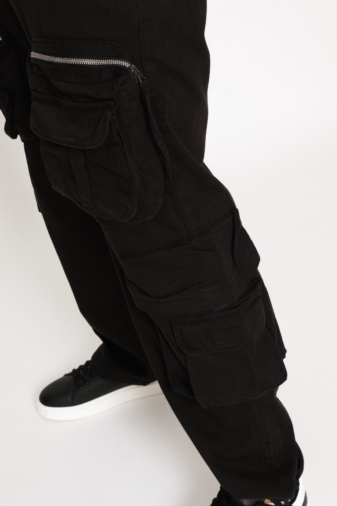 Big Multipocket Cargo Pants - Black