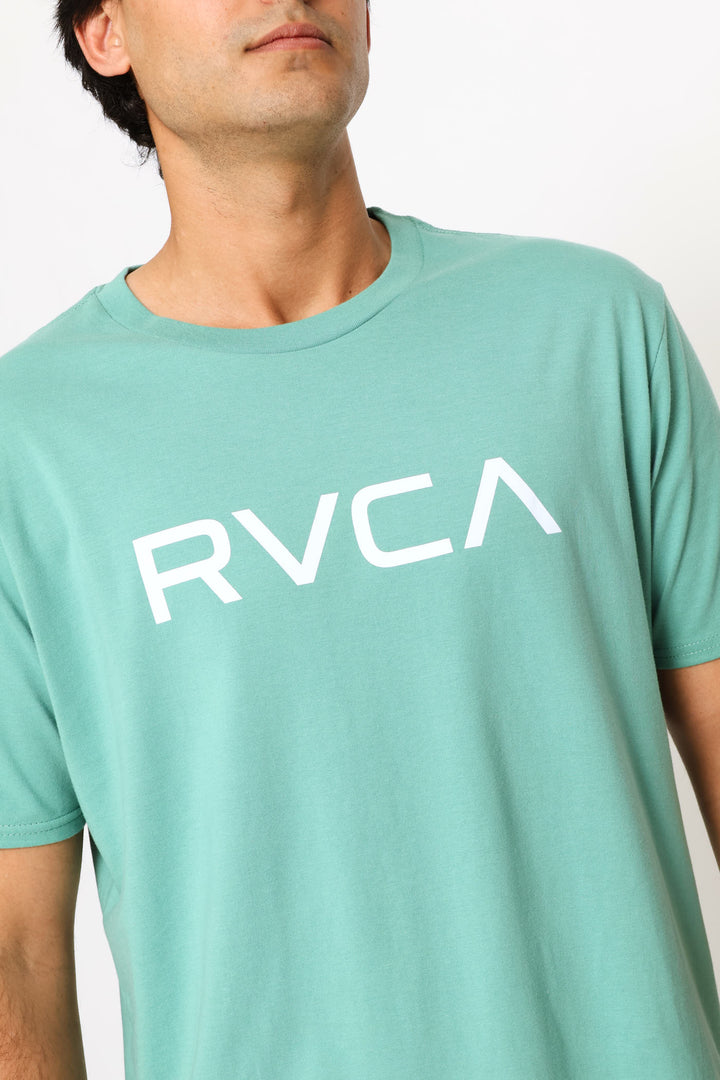 Big Branded Logo Tee - Aqua