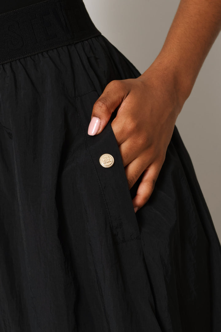 Zeetha Fit & Flare Dress - Black