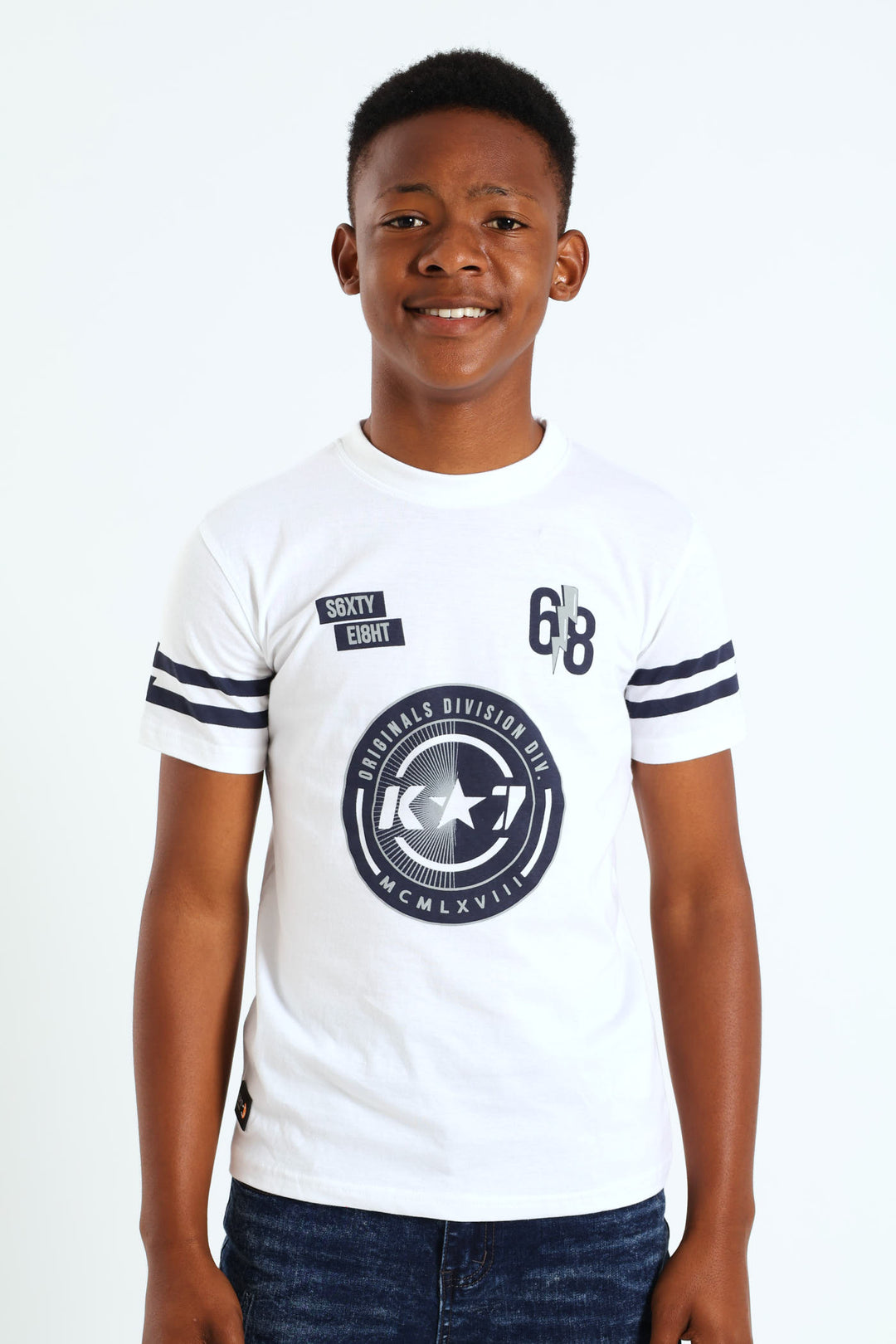 Boys Zuba Tee - White