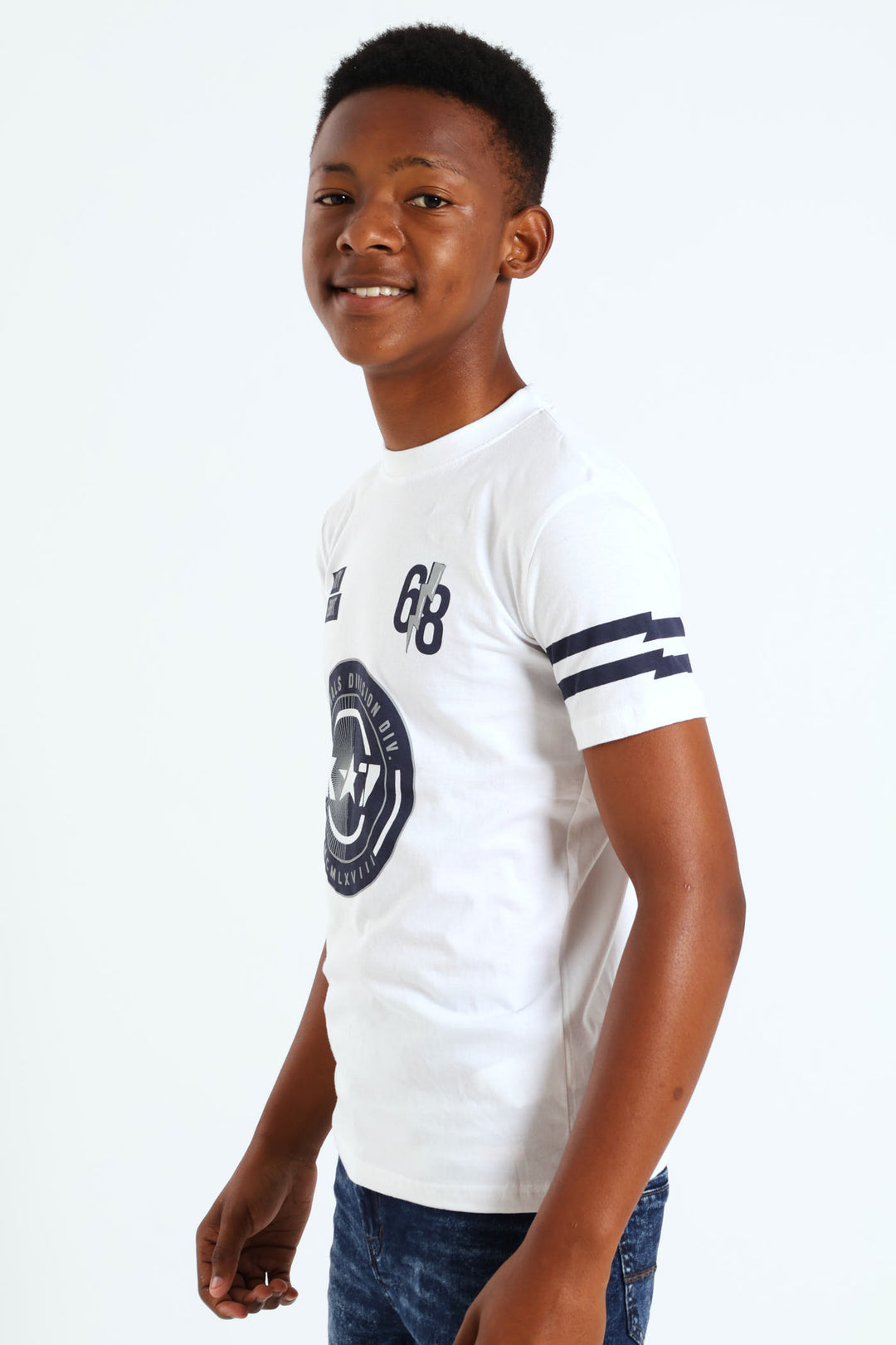 Boys Zuba Tee - White
