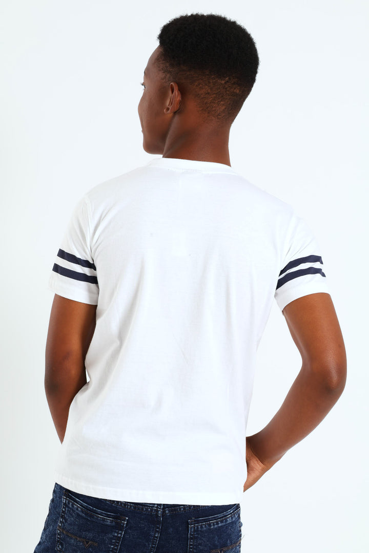 Boys Zuba Tee - White