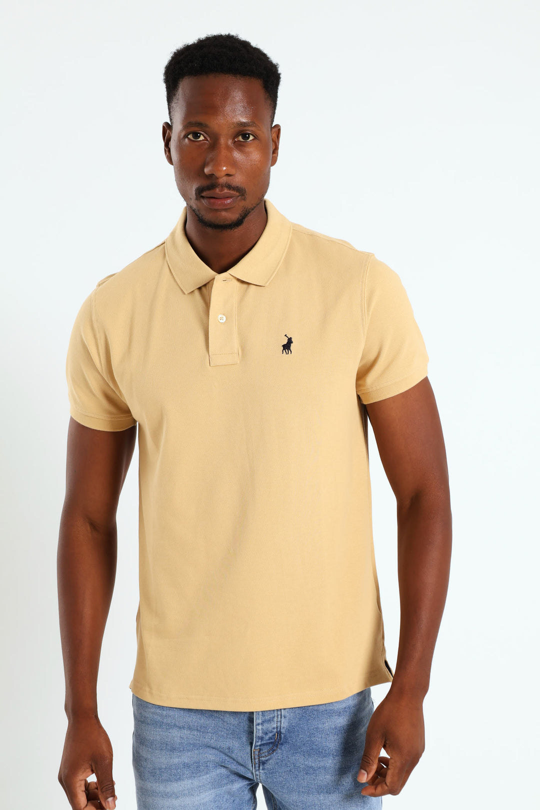 Core Carter Pique Golfer - Camel
