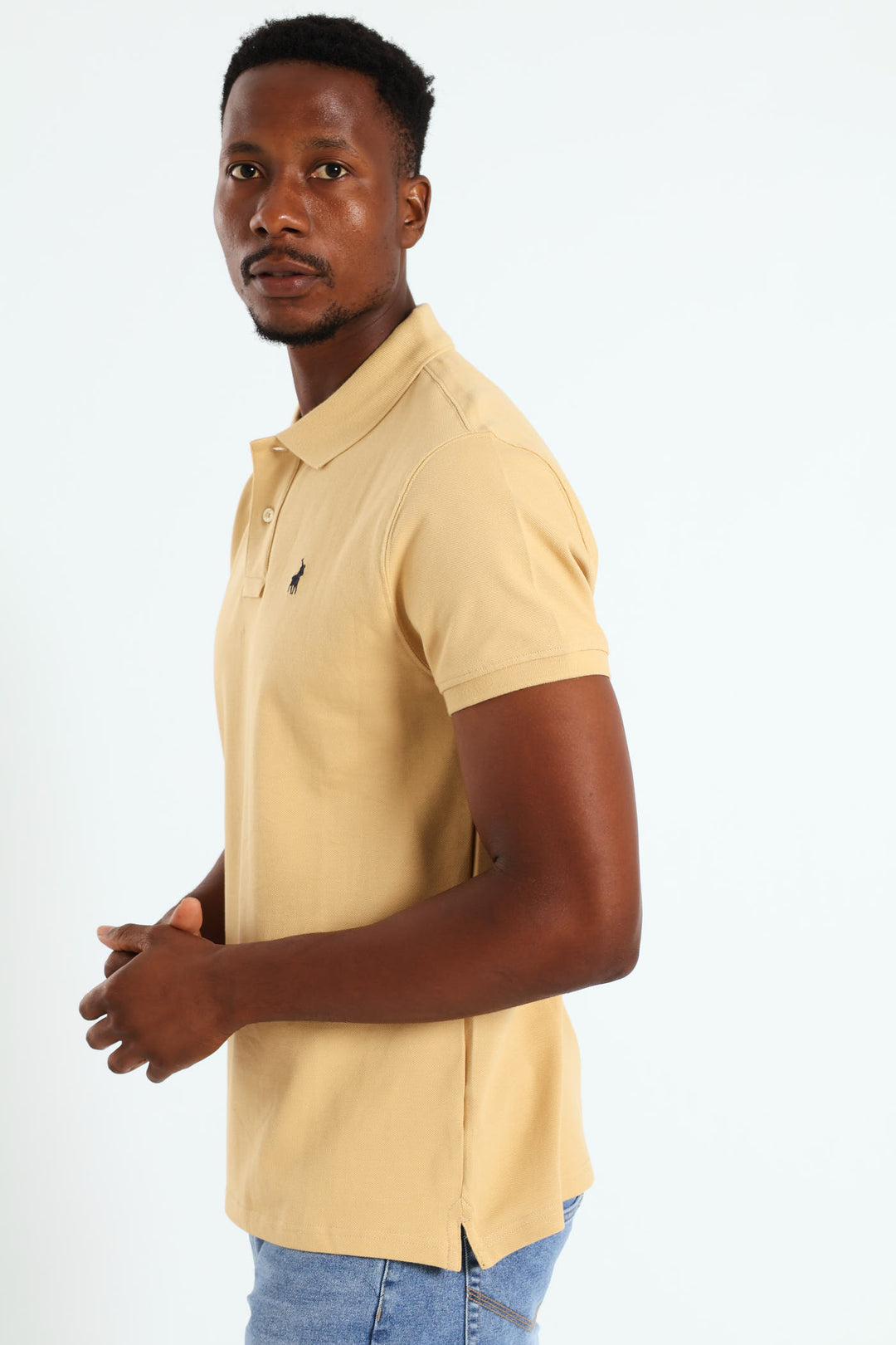 Core Carter Pique Golfer - Camel