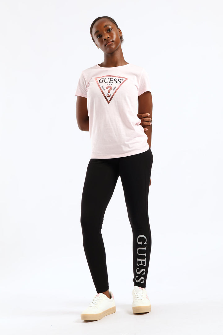 Girls Guess Tee - Pink