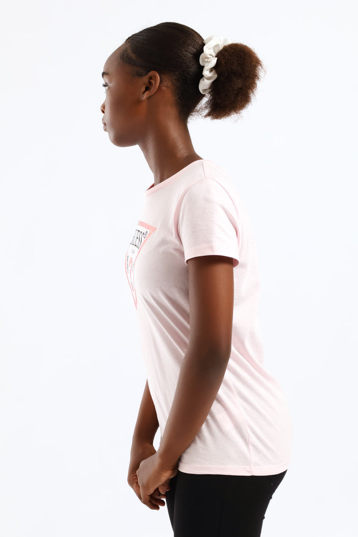 Girls Guess Tee - Pink