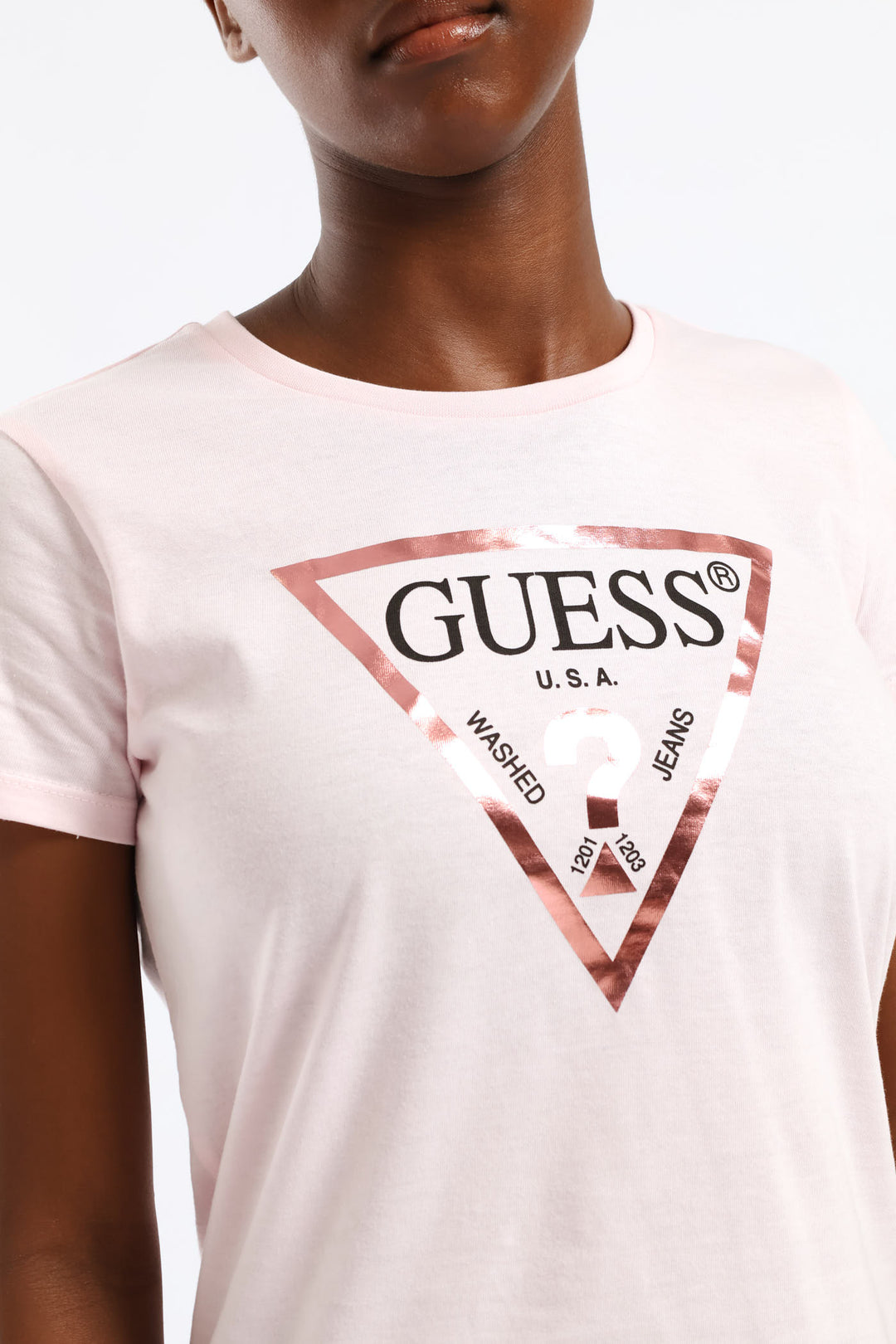 Girls Guess Tee - Pink