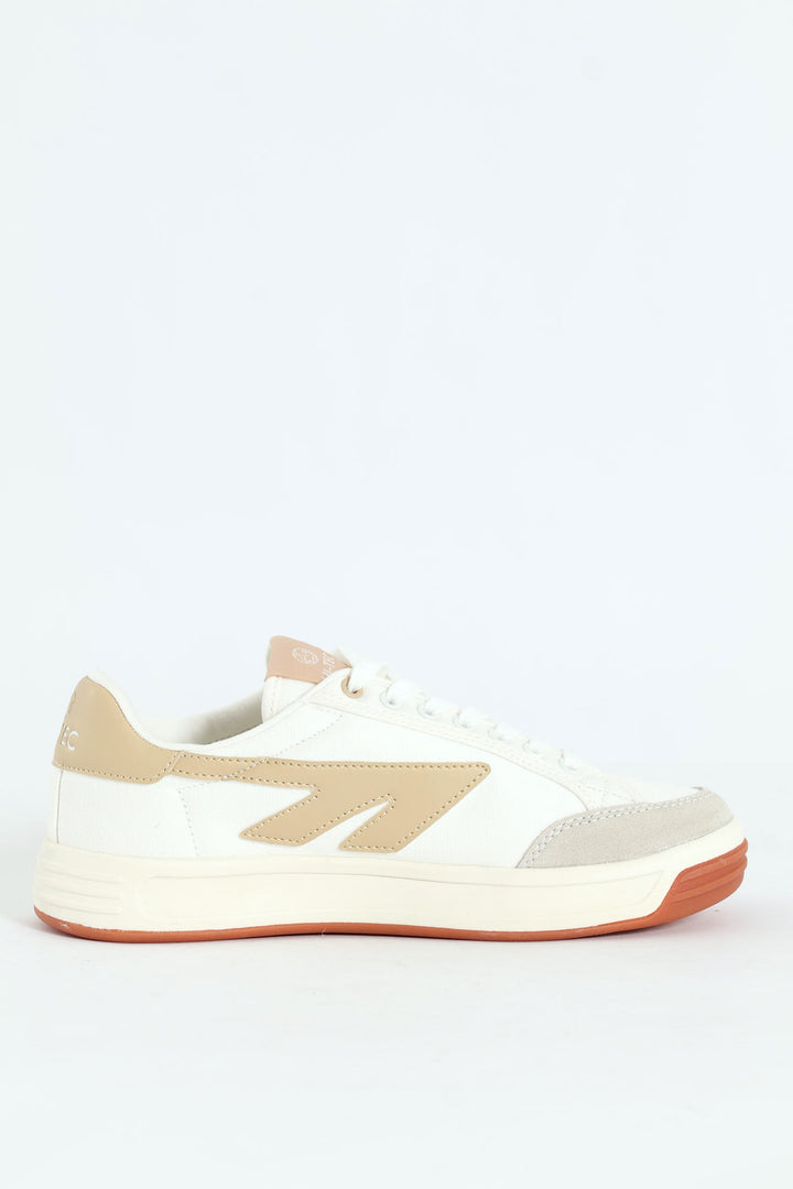 Freedom Low Street Sneaker - Cream
