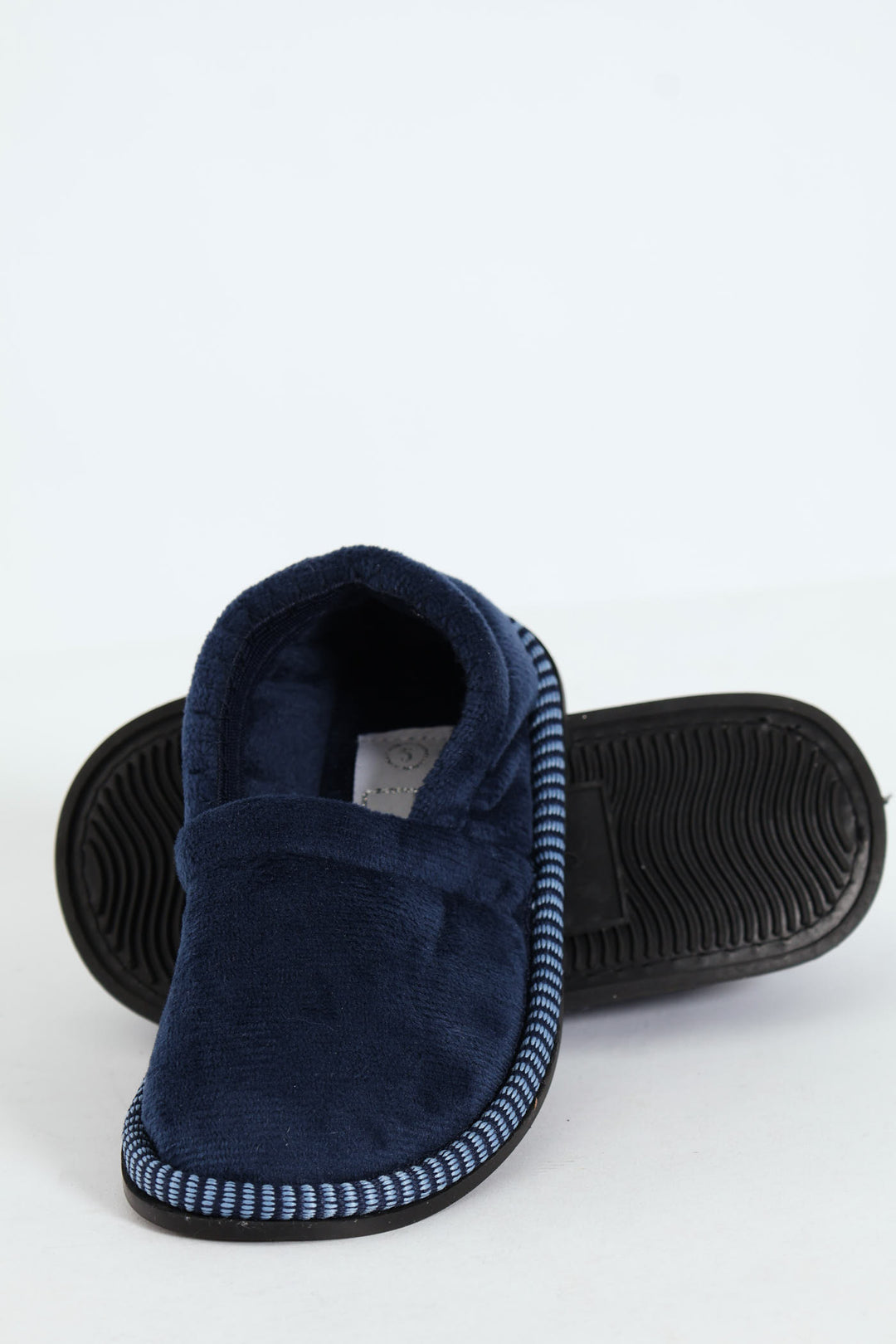 Pre-Boys Basic Slipper - Navy