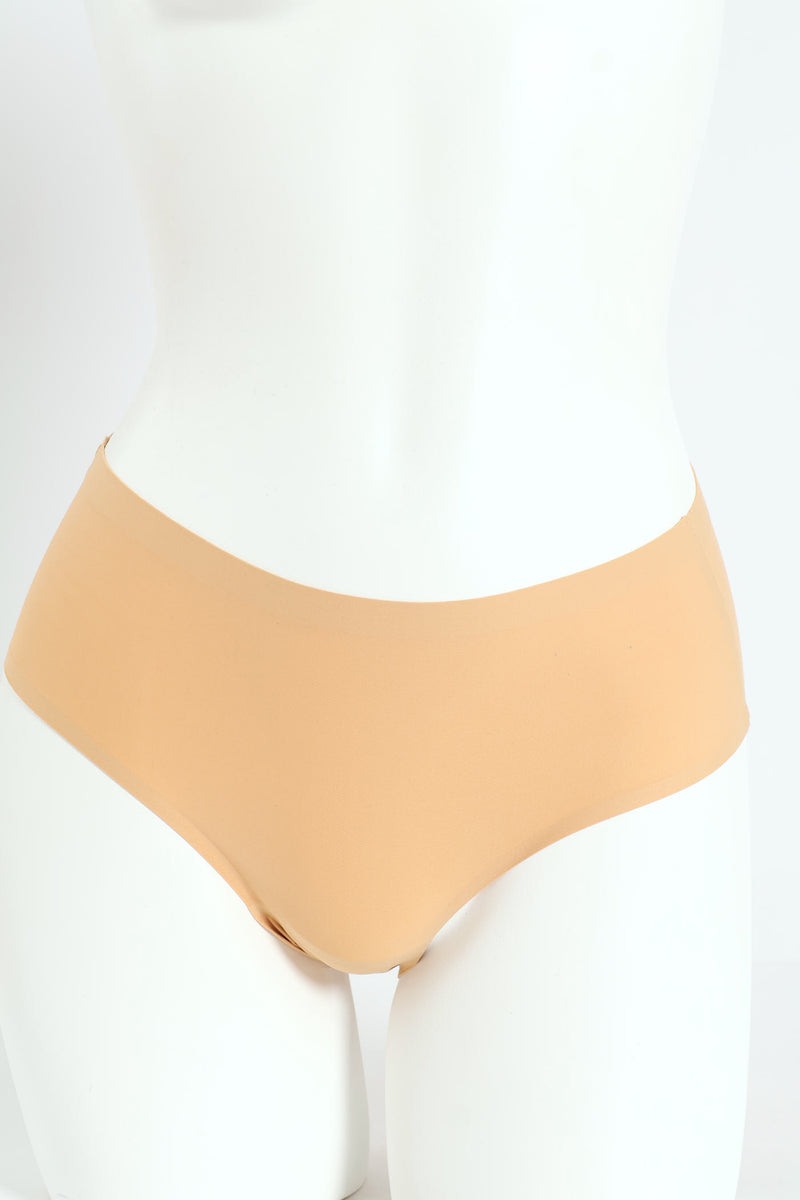 3 Pack Boyleg Panties - Leaves/Coral/Tan