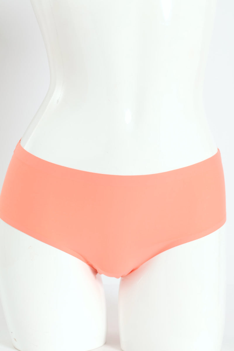 3 Pack Boyleg Panties - Leaves/Coral/Tan