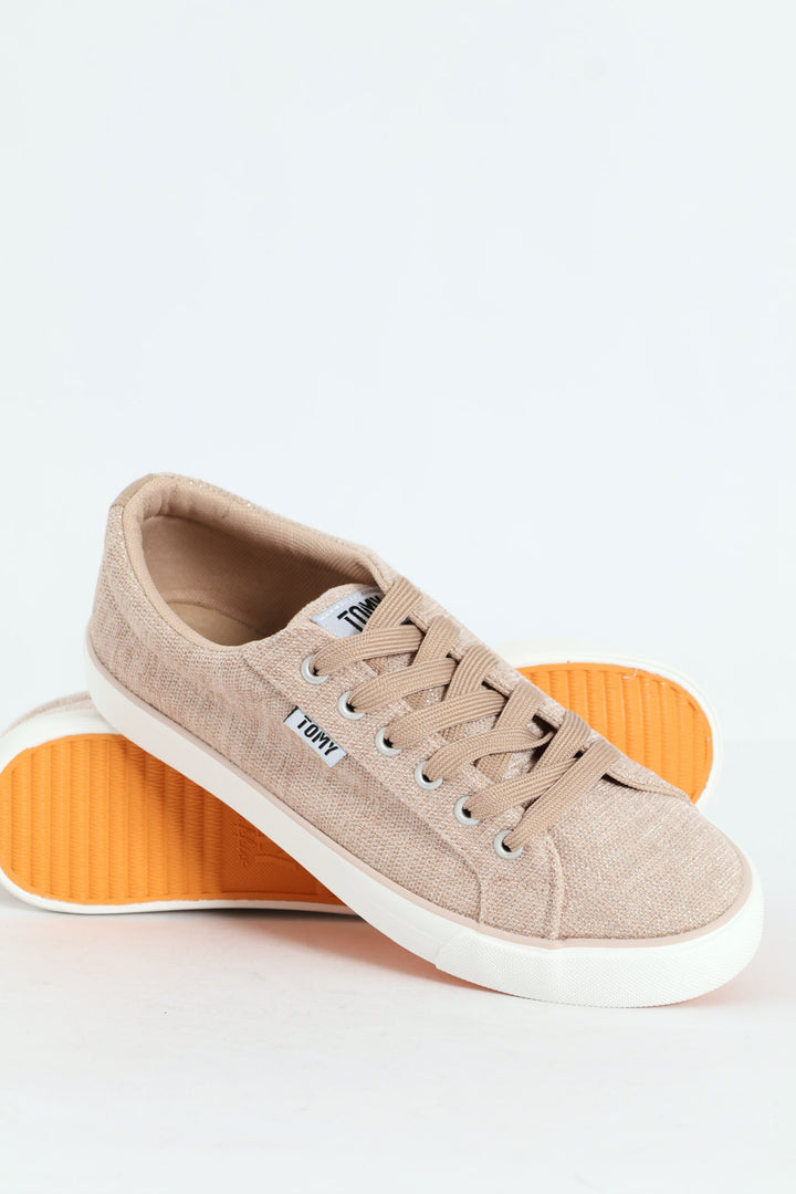 Zhuri Lace Up Sneaker - Wheat