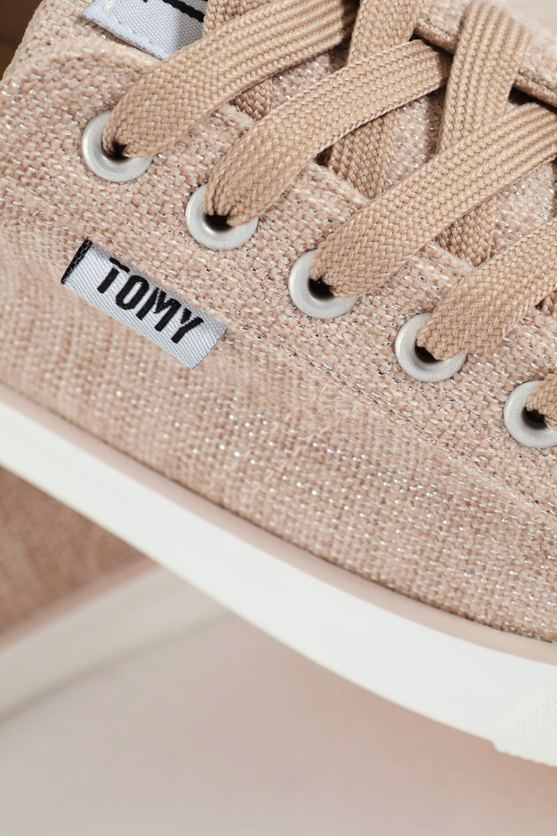 Zhuri Lace Up Sneaker - Wheat