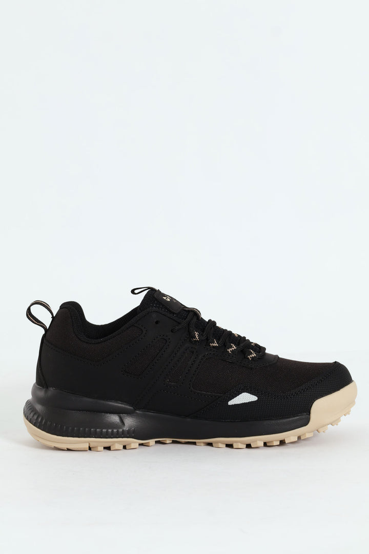 Barchan Outdoor Active Sneaker - Black/Cream