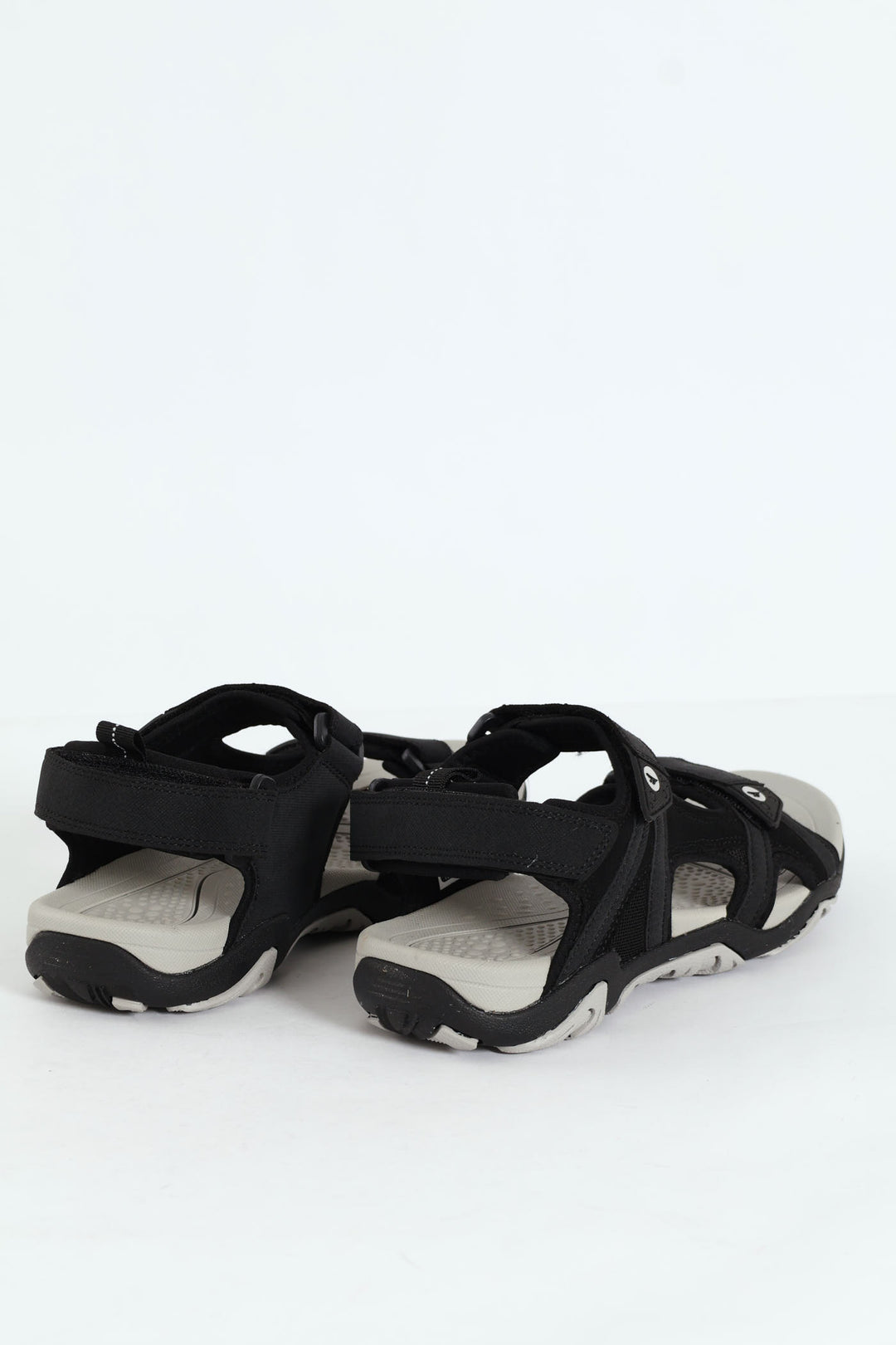 Crater Open Toe Adventure Sandal - Black/Grey