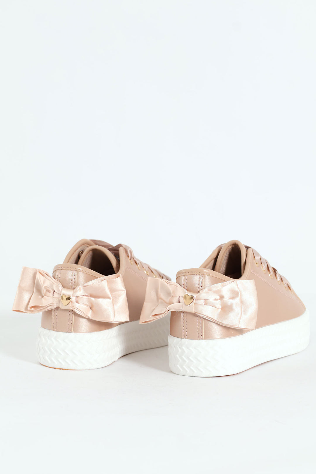 Miah Platform Lace Up Sneaker - Blush
