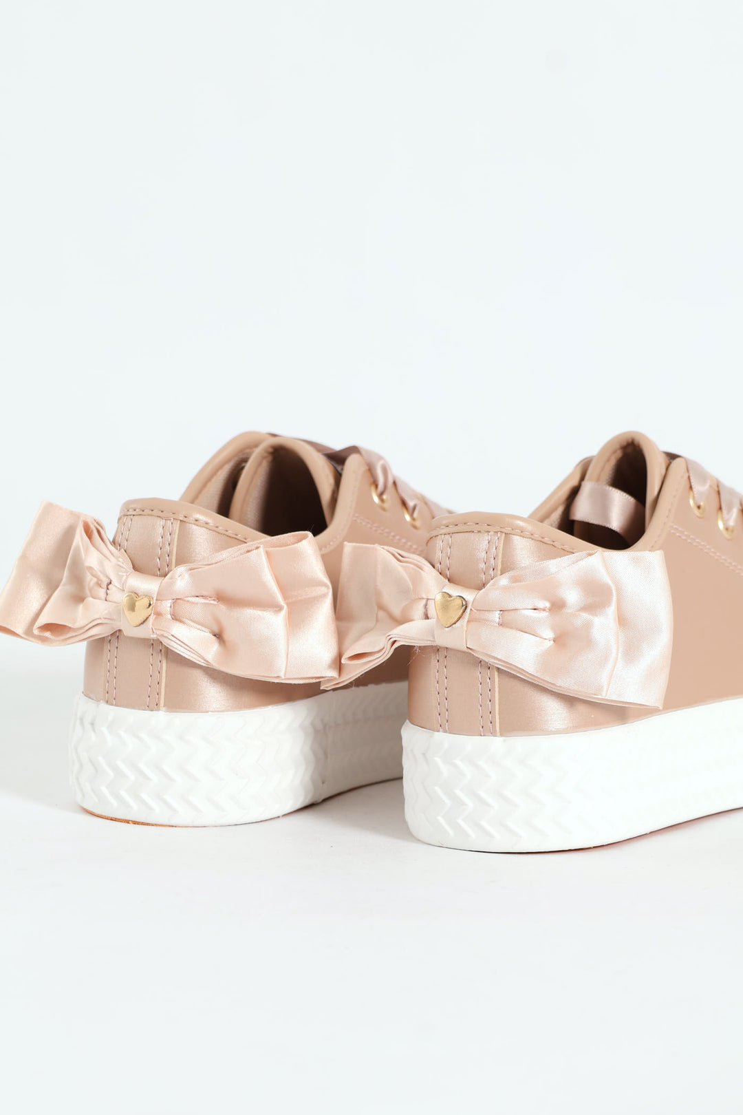 Miah Platform Lace Up Sneaker - Blush