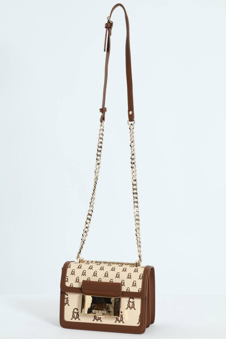 Bportia Shoulder Bag - Beige
