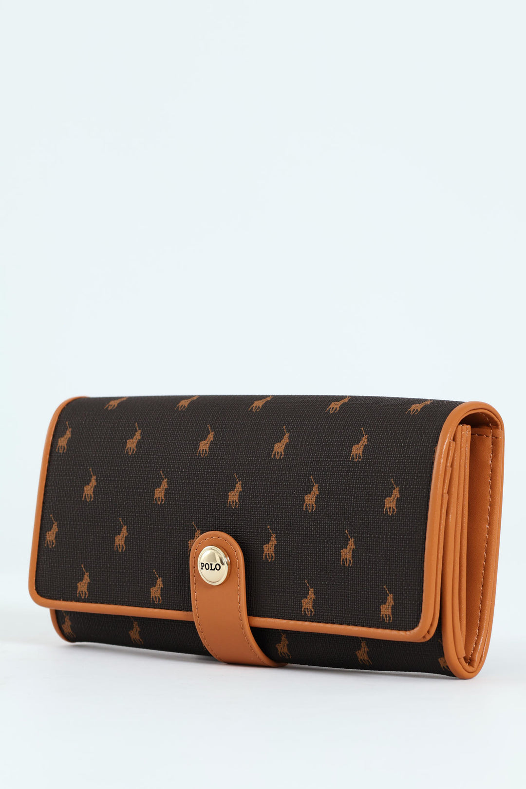 New Iconic Clutch Purse - Brown