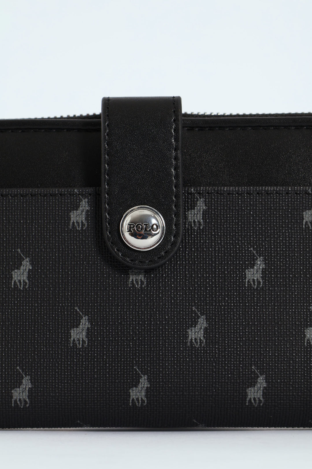 New Iconic Zip Around Purse - Black