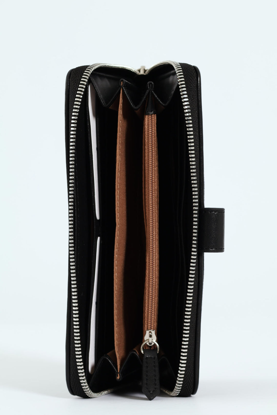 New Iconic Zip Around Purse - Black