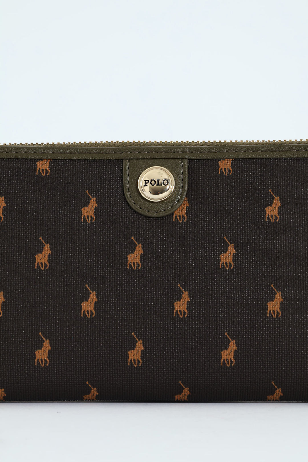 Monticello Zip Around Purse - Dark Green