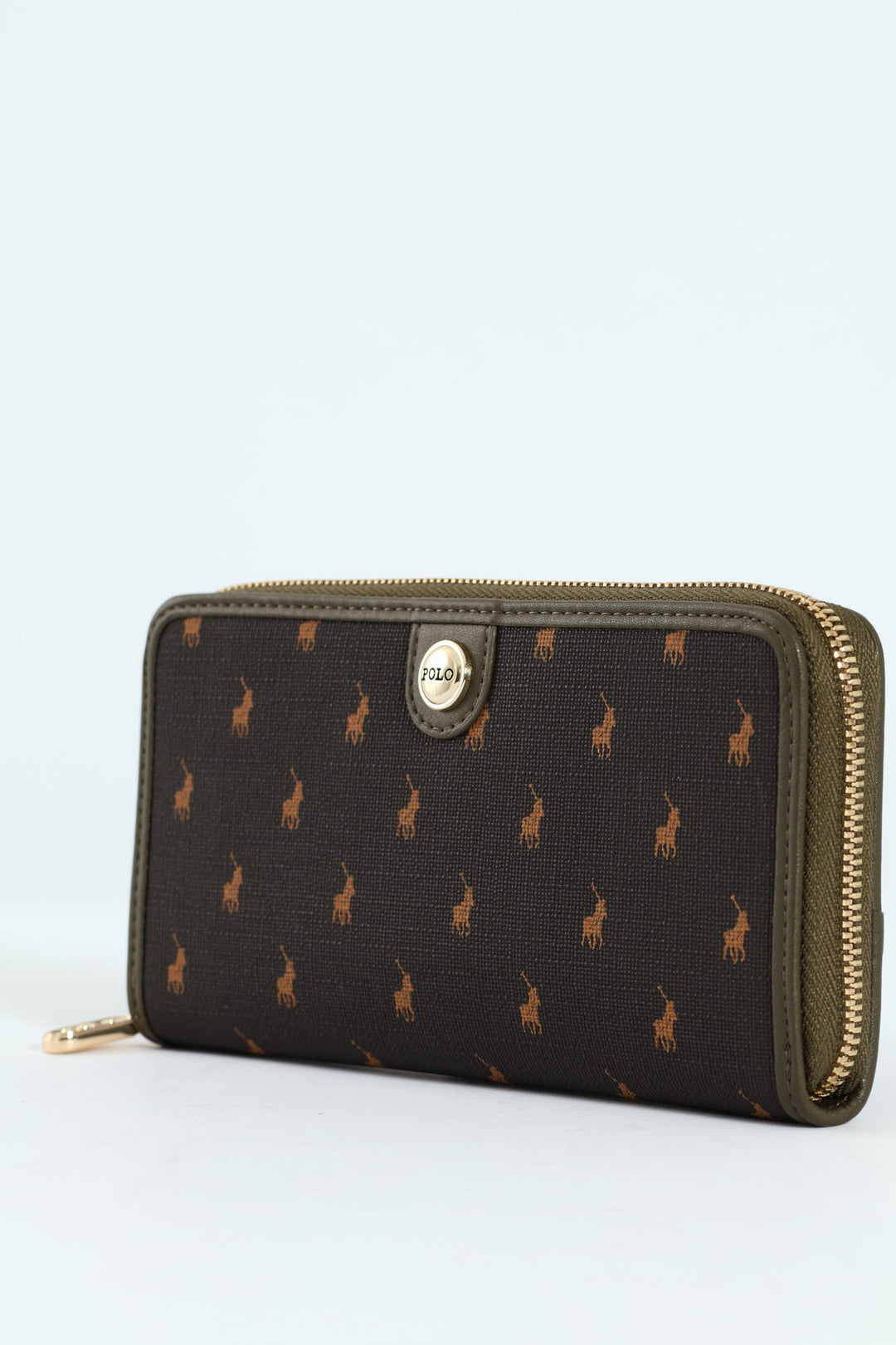 Monticello Zip Around Purse - Dark Green