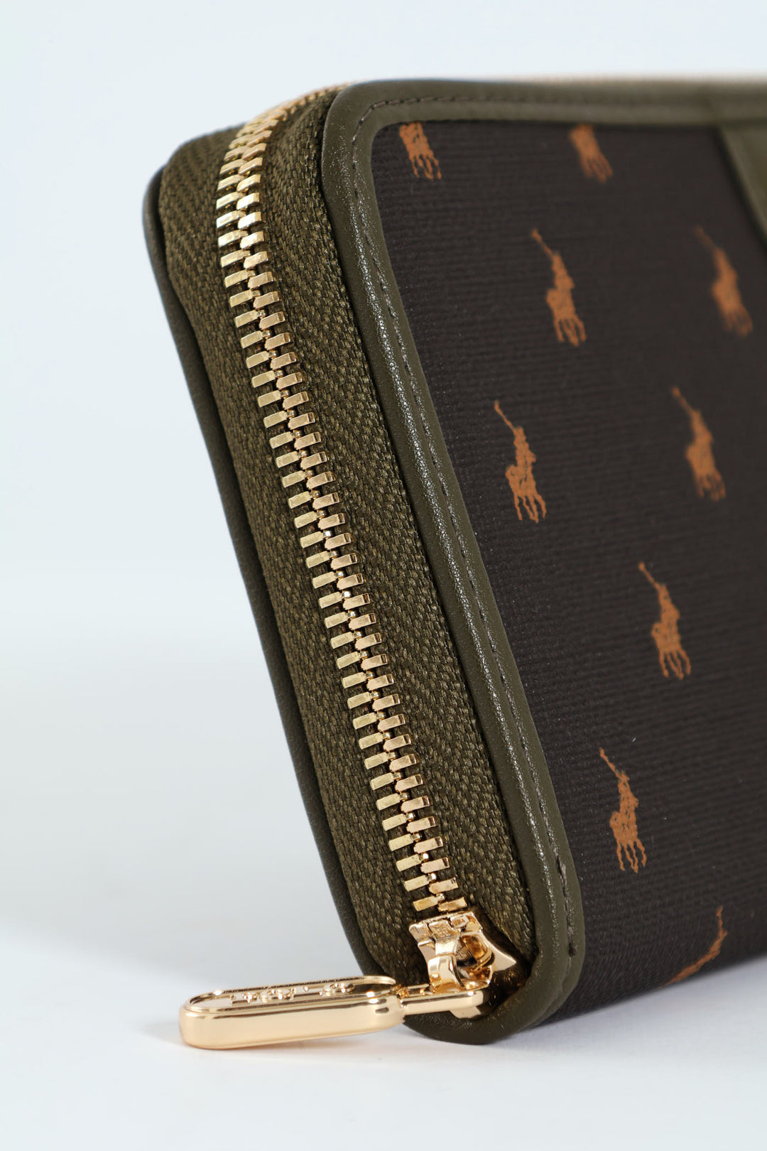 Monticello Zip Around Purse - Dark Green