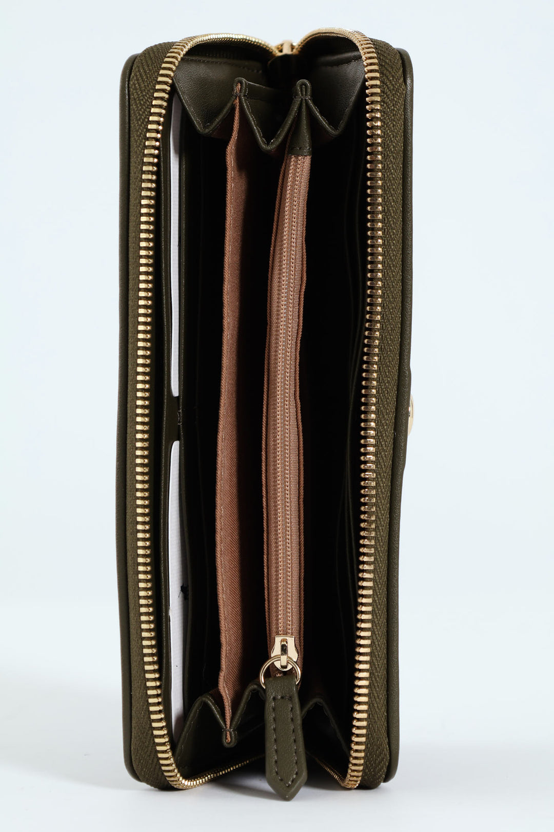 Monticello Zip Around Purse - Dark Green