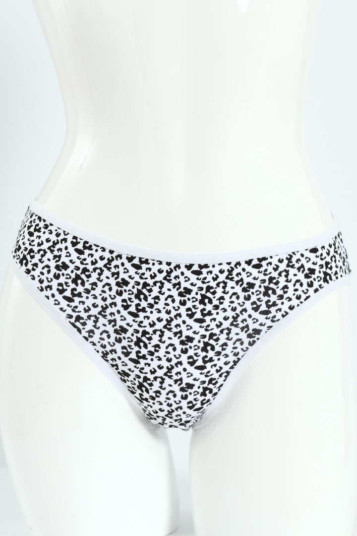 5 Pack Cotton Stretch Bikini Panties - Multi