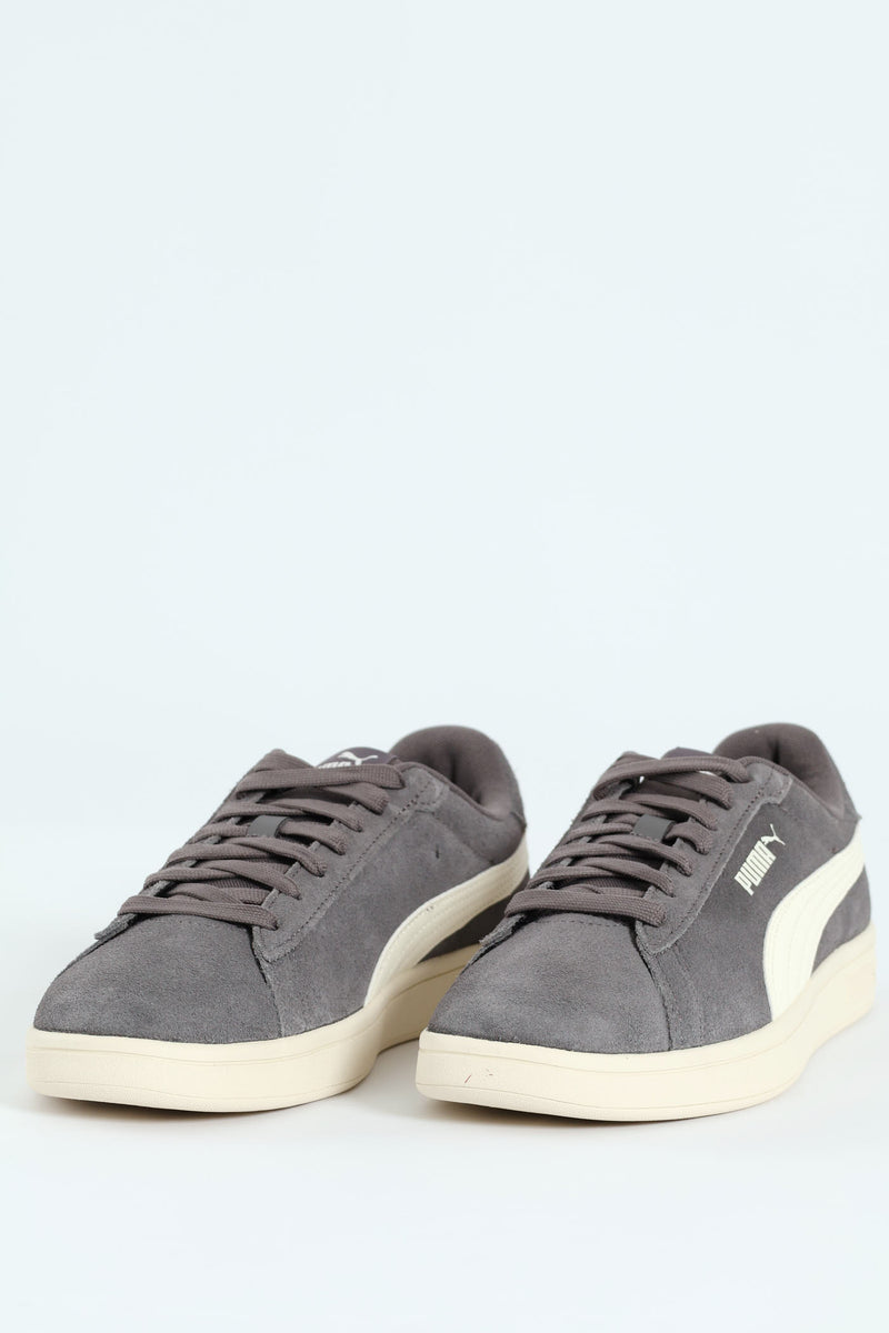 Smash 3.0 Suede Sneaker - Grey/White