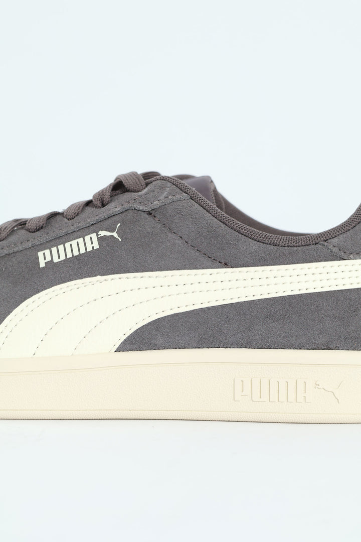 Smash 3.0 Suede Sneaker - Grey/White