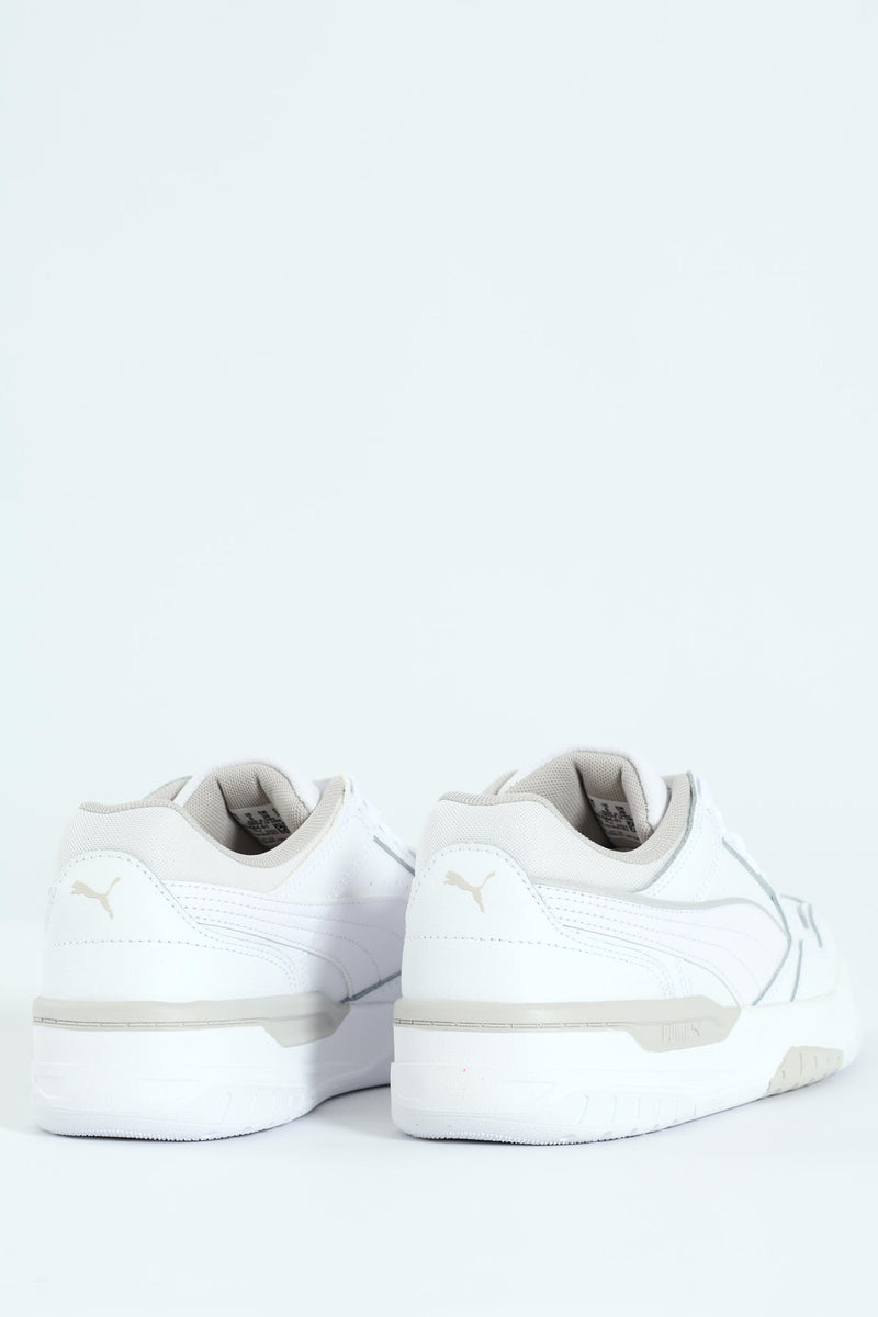 Boys Rebound Retro Jr Sneaker - White