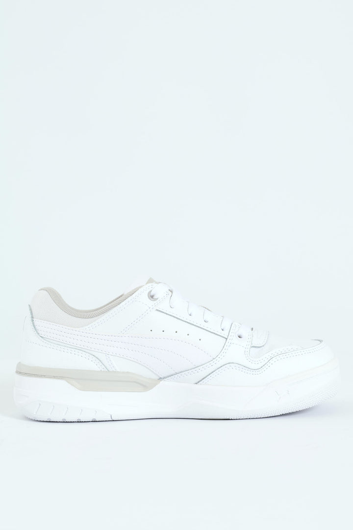 Boys Rebound Retro Jr Sneaker - White