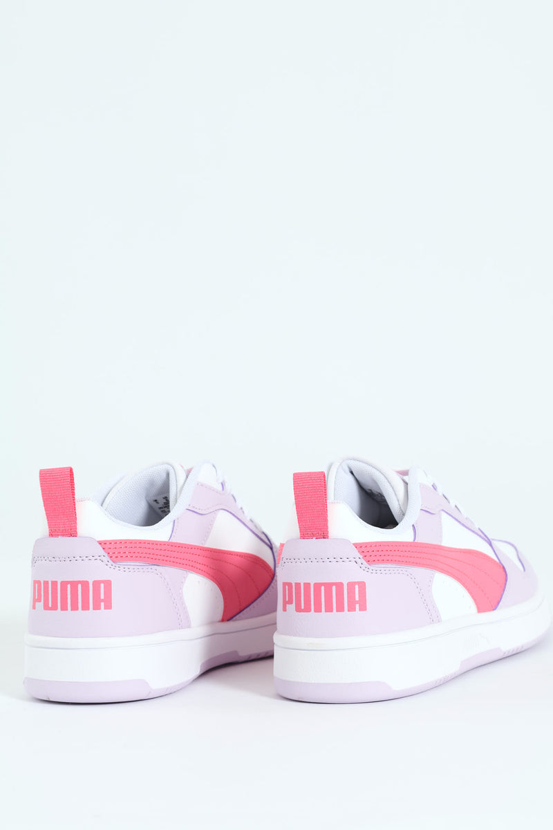 Girls Rebound V6 Low Jr Sneaker - Lilac